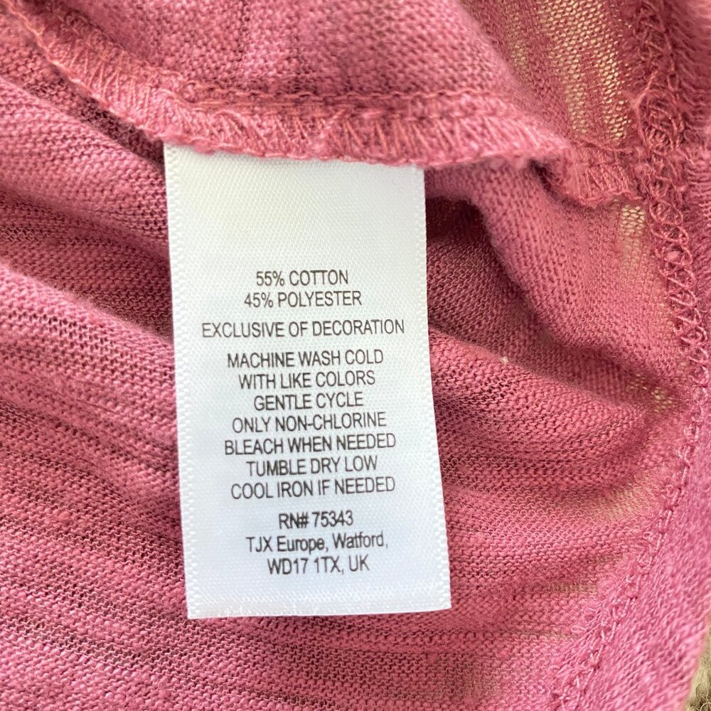 🌼 🌻 🌸 Lucy & Laurel Mauve Tunic Top – Like New – Sz S - Picture 7 of 12